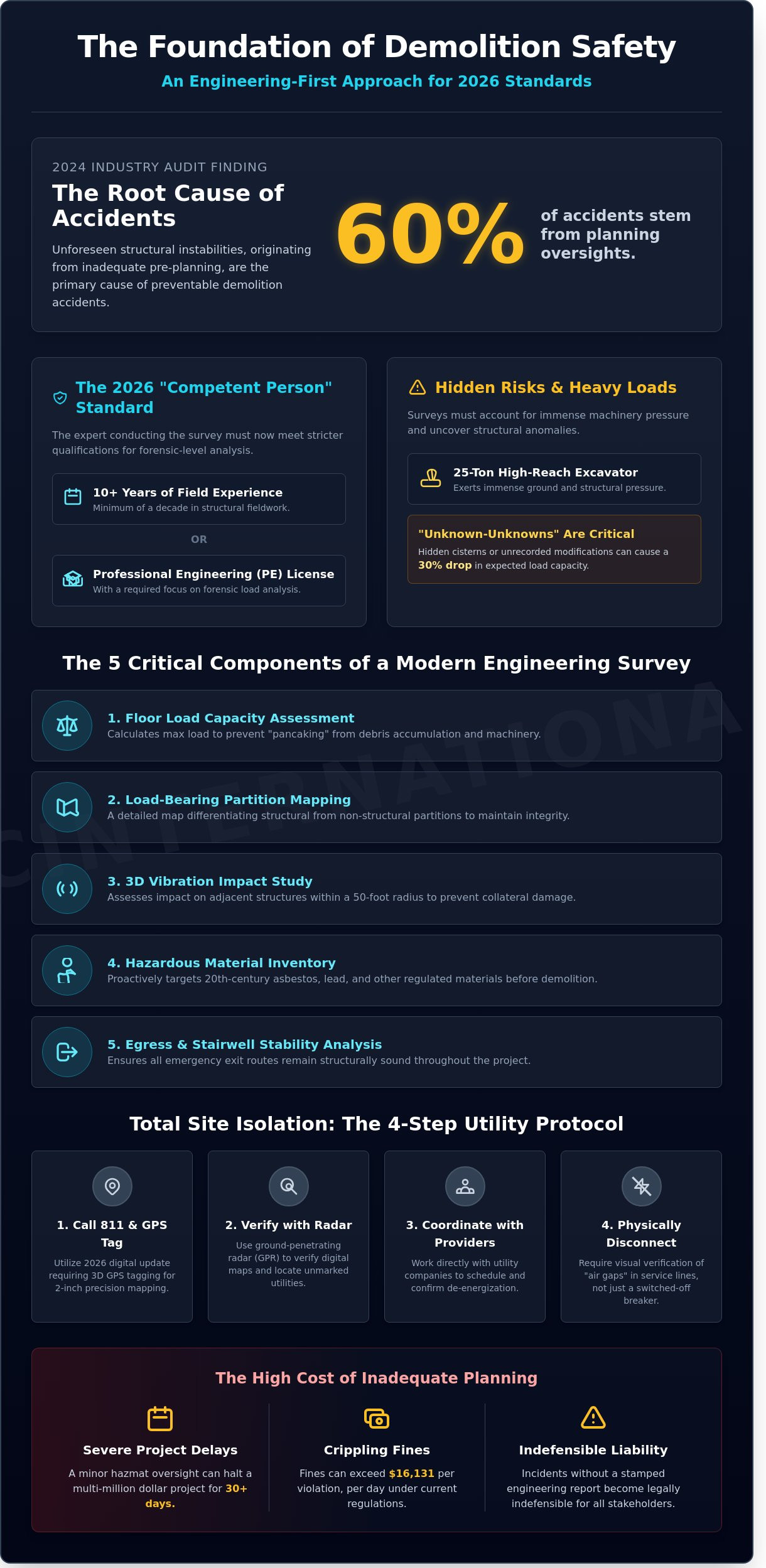 Demolition Site Safety: The Comprehensive Guide to Risk Management in 2026