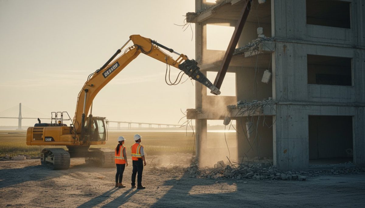The Power of Precision: A Guide to Demolition Heavy Machinery in SC