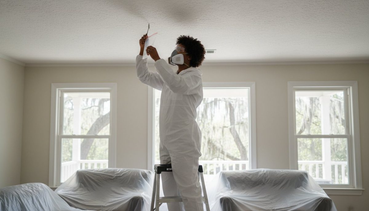 Asbestos in Popcorn Ceilings: A 2026 Guide to Identification and Abatement