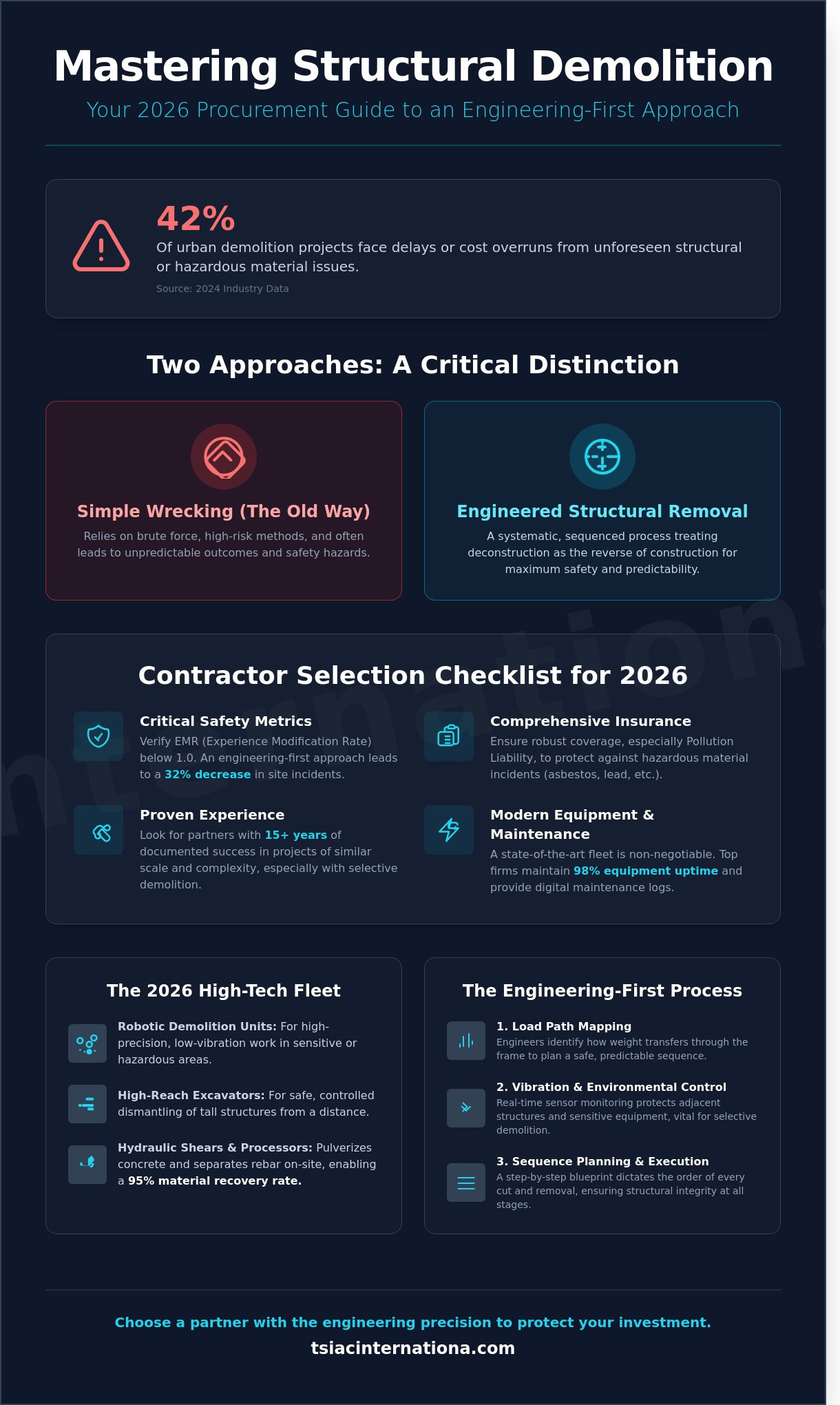 Choosing a Structural Demolition Company: The 2026 Procurement Guide