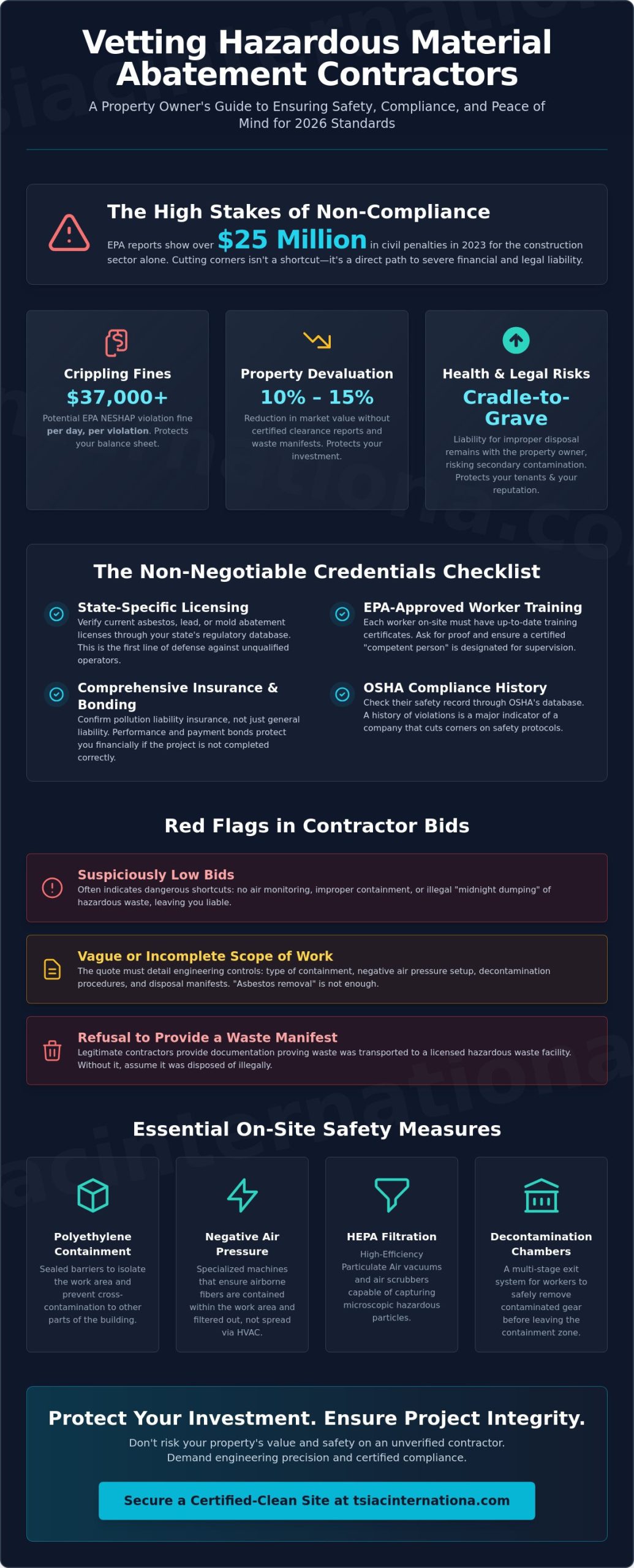 Finding a Trustworthy Abatement Contractor: The 2026 Property Owner’s Guide