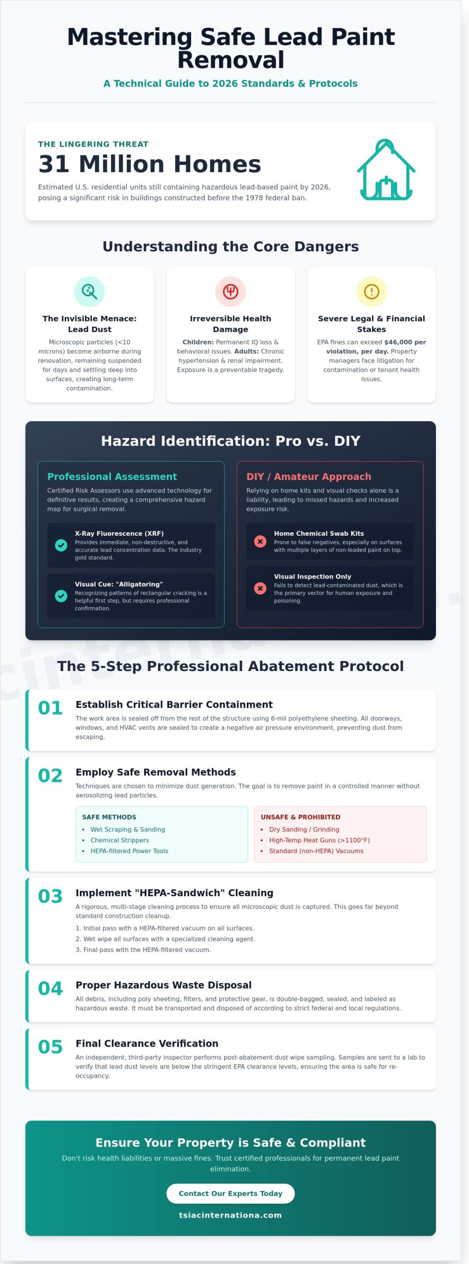Safe Lead Paint Removal: The 2026 Professional Guide to Abatement