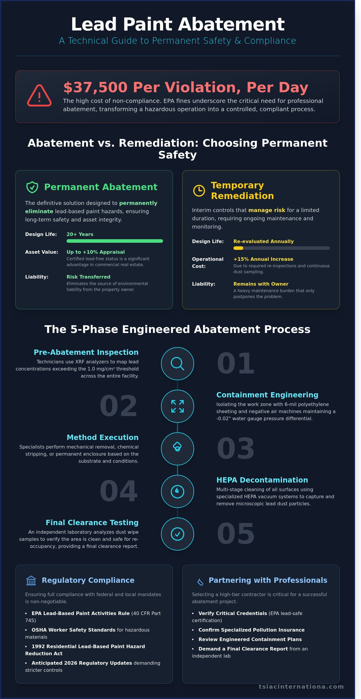 The Lead Paint Abatement Process: A Professional Guide to Permanent Removal