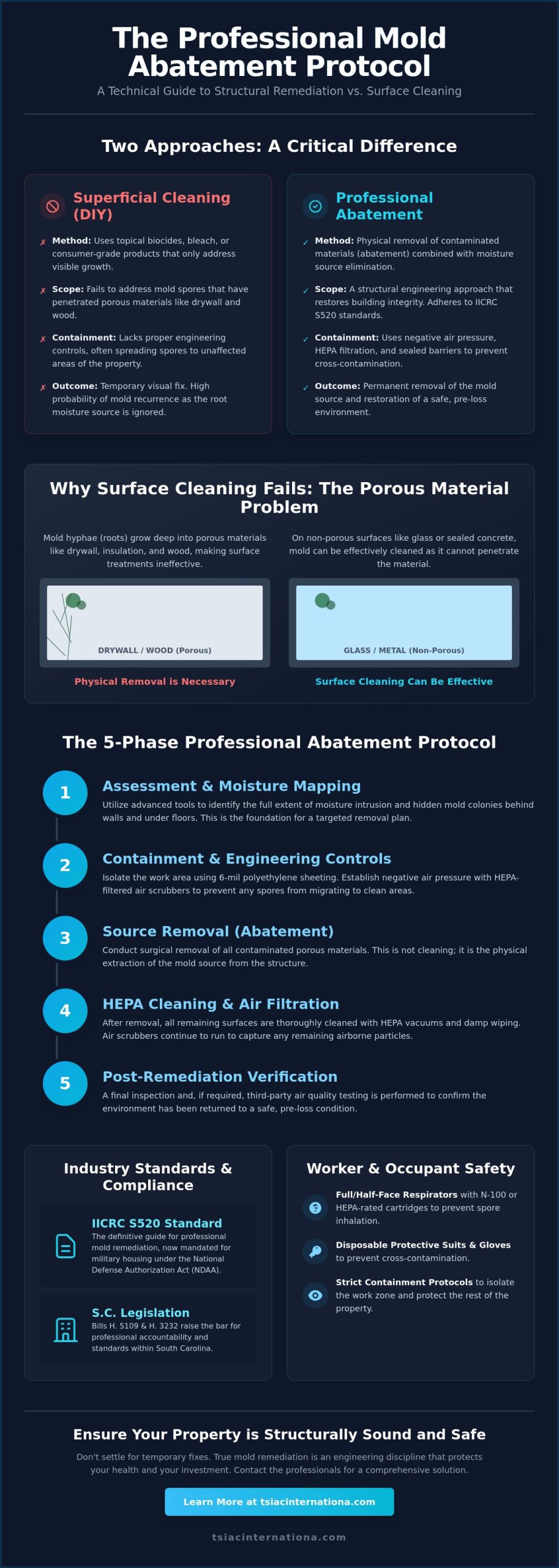 Mold Remediation Charleston SC: A Professional Guide to Structural Abatement