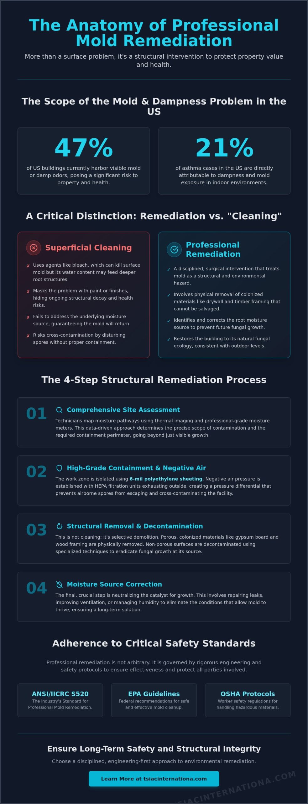 Professional Mold Remediation: A Structural Approach to Hazardous Material Removal
