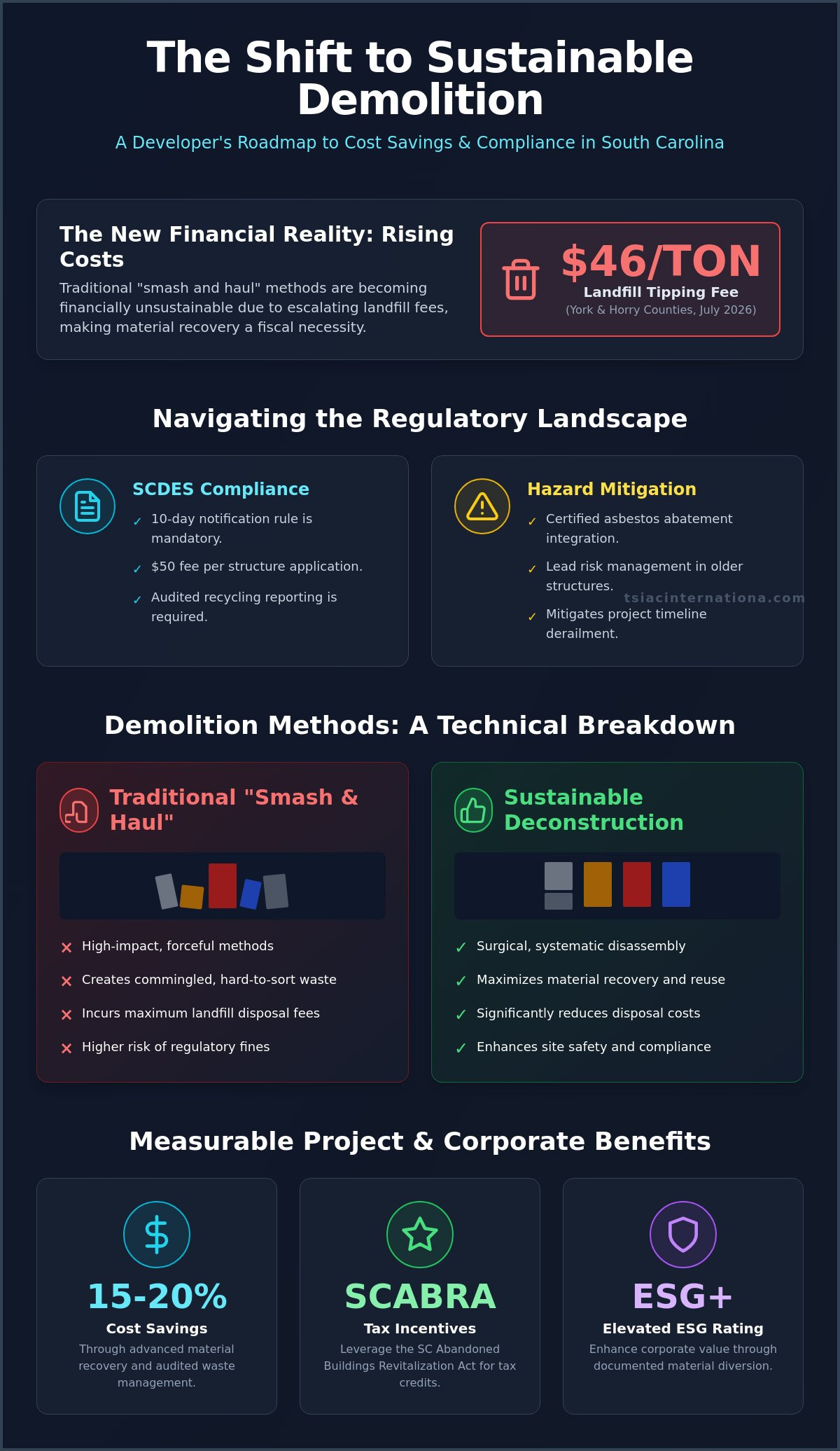 Sustainable Demolition Practices in South Carolina: The 2026 Property Developer’s Guide