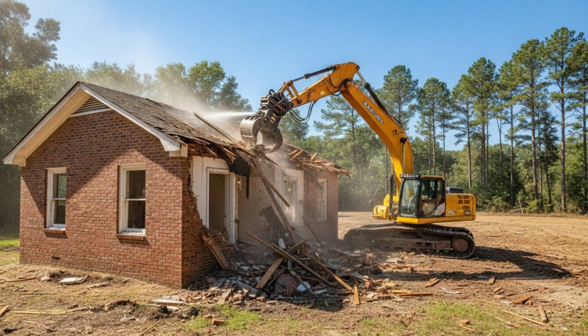 Residential Demolition in South Carolina: The 2026 Property Owner’s Guide