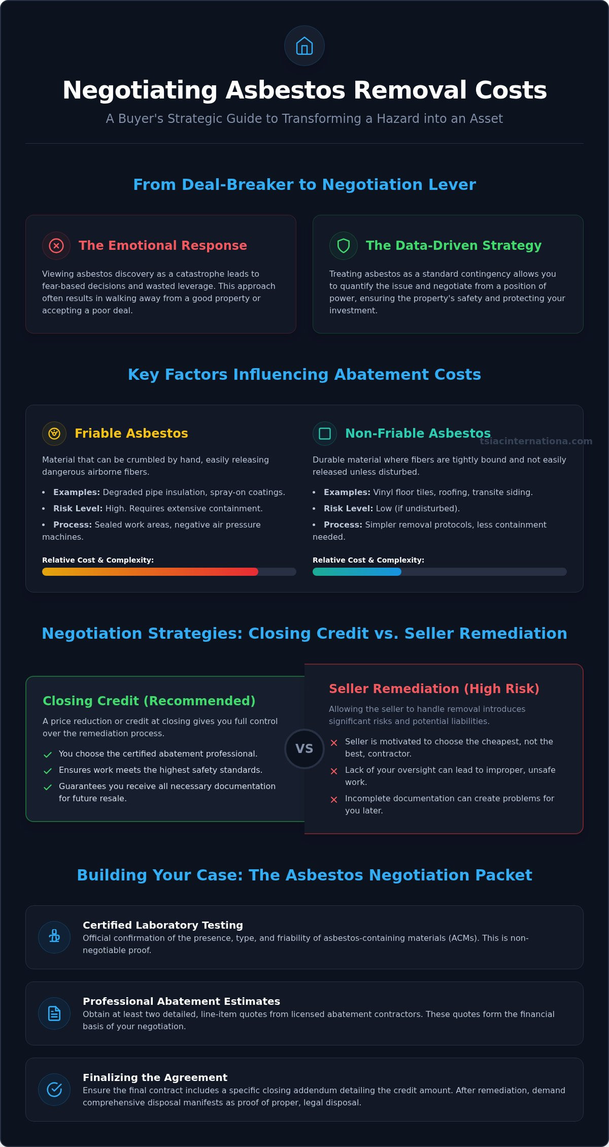 Negotiating Asbestos Removal Costs with a Seller: A Strategic Guide