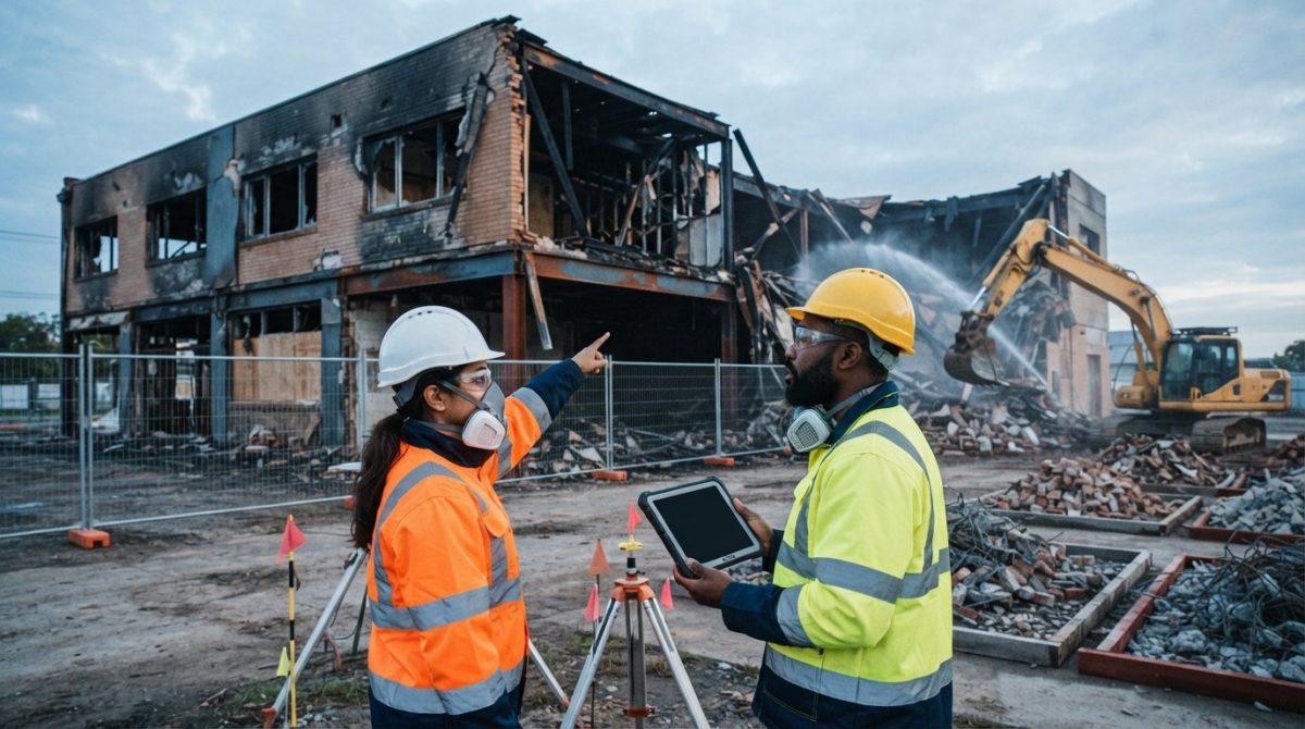 Demolition Plan for Fire Damaged Buildings: 2026 Guide
