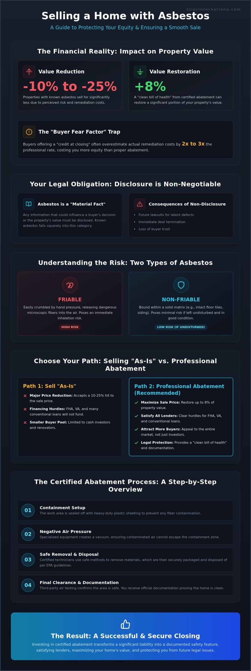 Selling a House with Known Asbestos: A 2026 Guide to Disclosure, Value, and Remediation