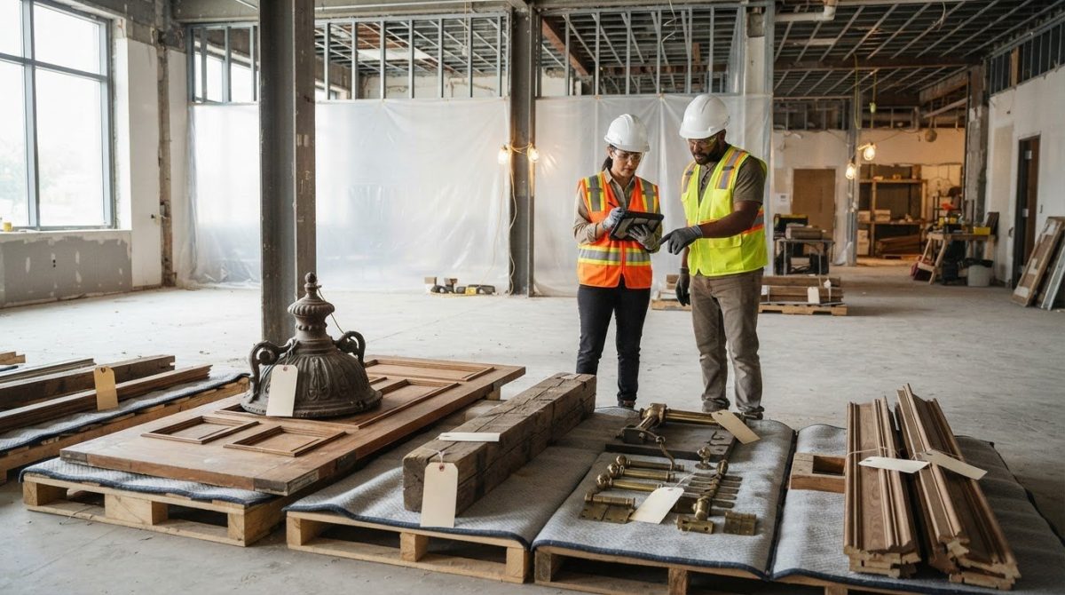 Salvaging Architectural Elements Before Demolition: A Practical Planning Guide