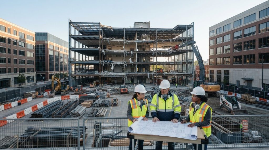 Commercial Structural Demolition: Planning, Safety, and Project Delivery