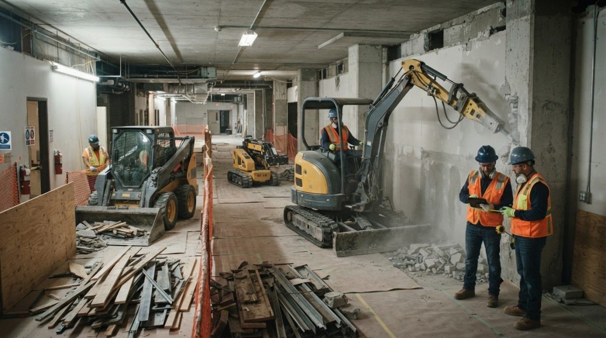 Demolition Equipment for Tight Spaces: Buying Guide